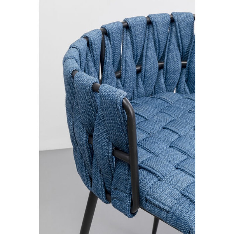 Bar Chair Saluti Blue 77cm